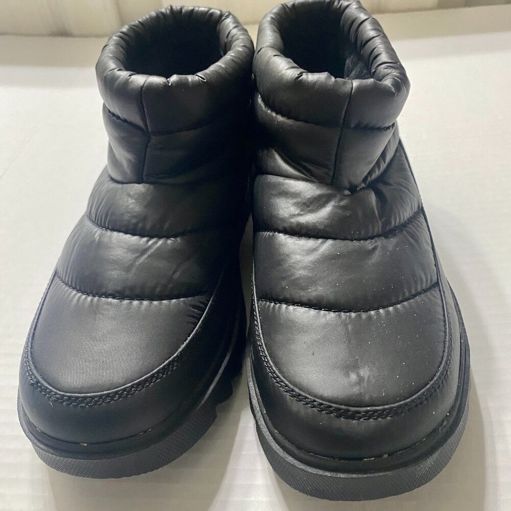 Unionbay Black Waterproof Quilted Ankle Boots |  Never worn | Size 8M